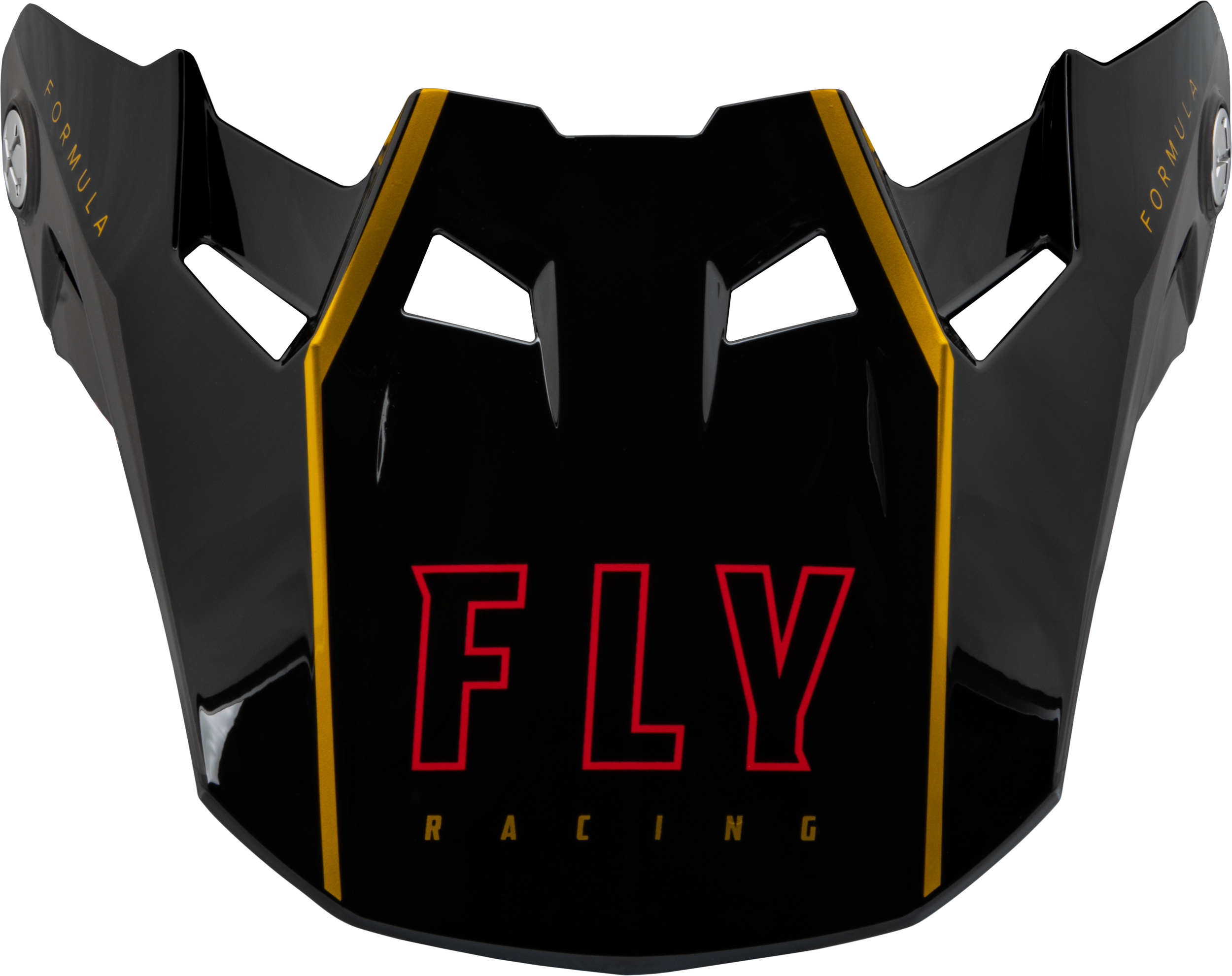FORMULA CARBON TRACER VISOR GOLD/BLACK YL/SM