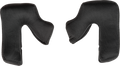 YOUTH KINETIC HELMET CHEEK PADS BLACK YL