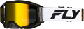 ZONE PRO GOGGLE WHITE/BLK/GOLD W/ GOLD MIRROR/SMOKE LENS