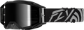ZONE ELITE GOGGLE GREY/BLACK W/ BLACK MIRROR/SMOKE LENS