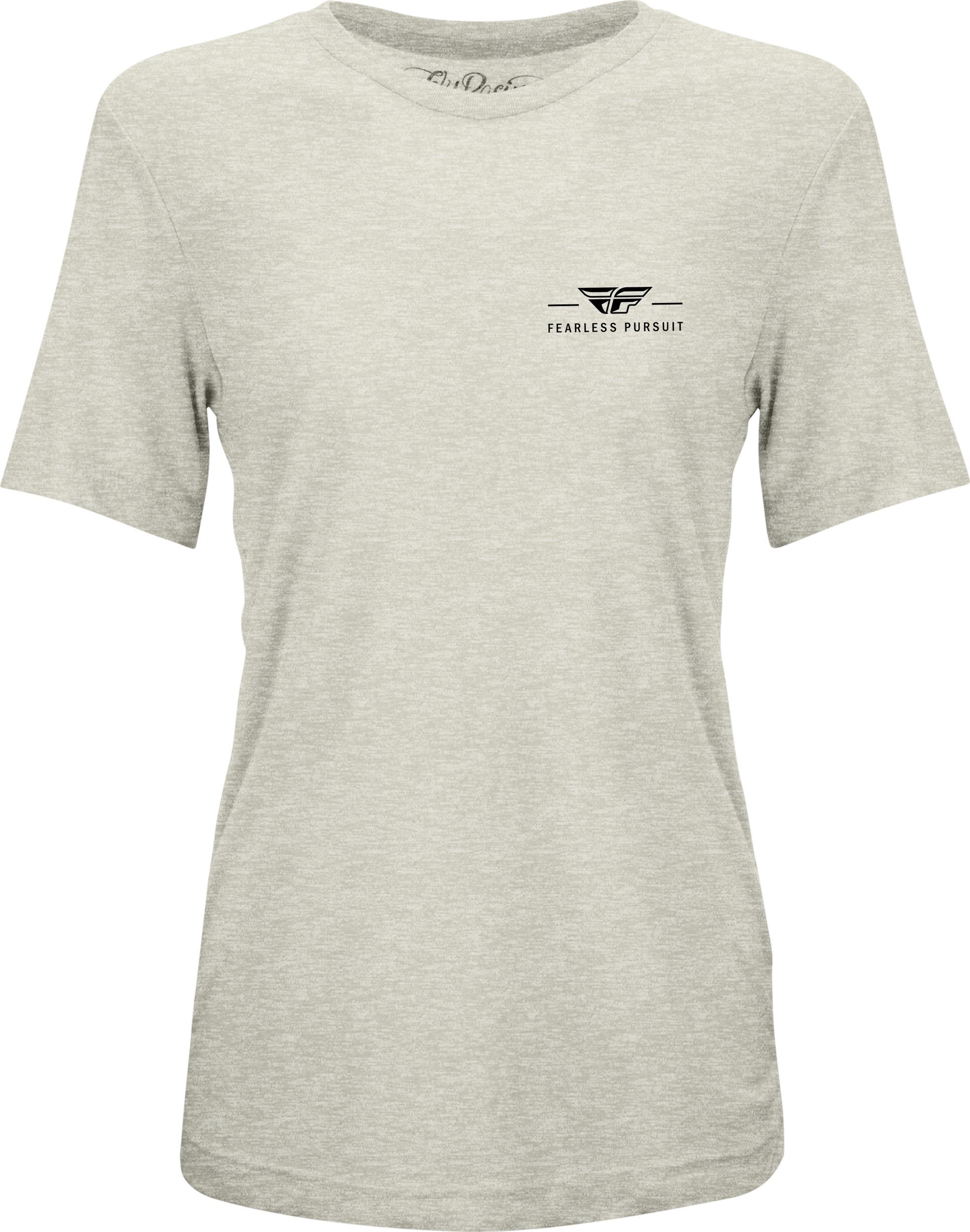 WOMEN'S FLY MOTTO TEE CREAM 2X