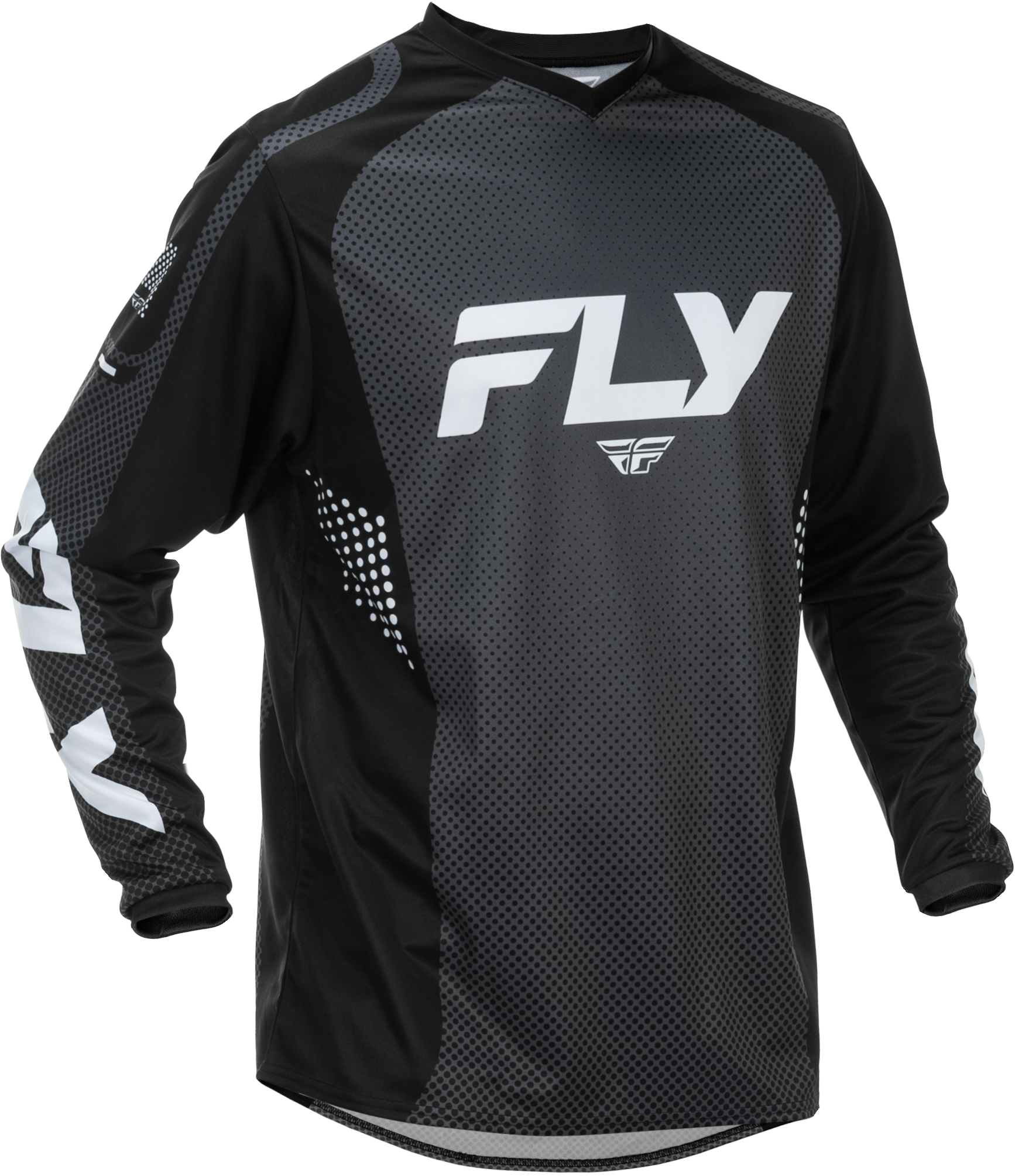 F-16 JERSEY BLACK/WHITE 5X