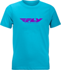 YOUTH FLY CORPORATE TEE BLUE/PURPLE YL