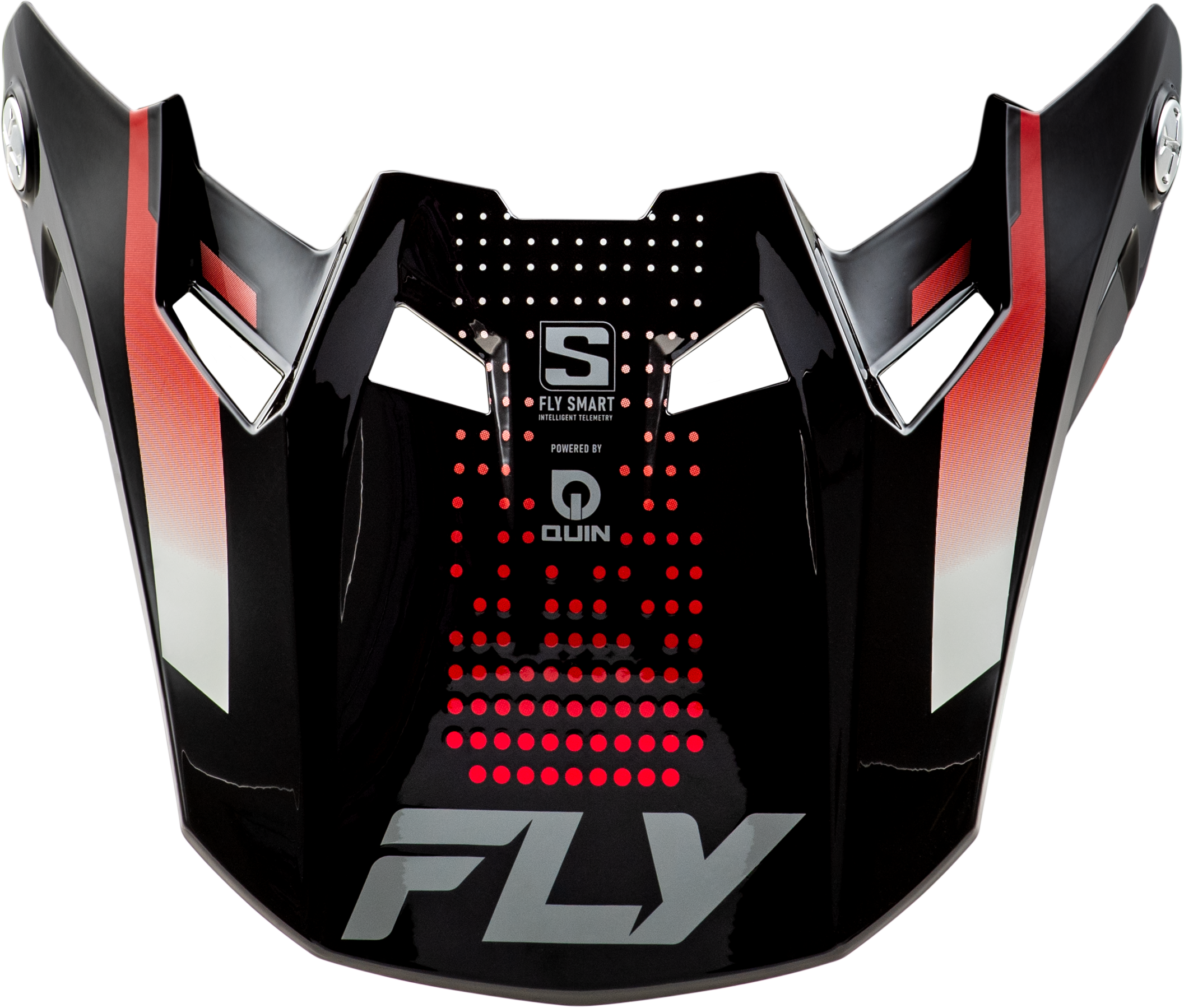 FORMULA S CARBN PROTOCOL VISOR BLACK CARBON/RED YL/SM