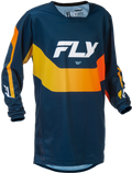 YOUTH KINETIC JERSEY NAVY/ORANGE YXL