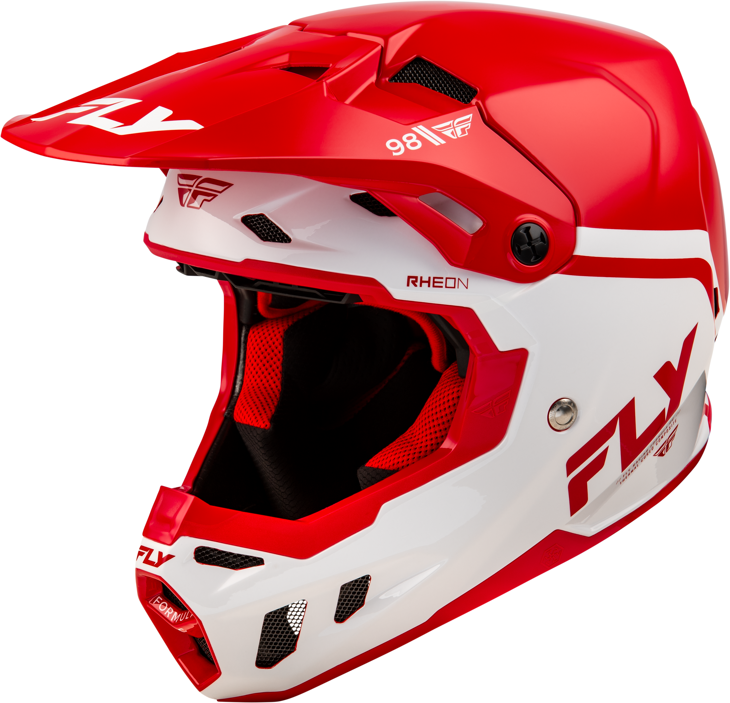 FORMULA CC OBJECTIVE HELMET RED/WHITE XS