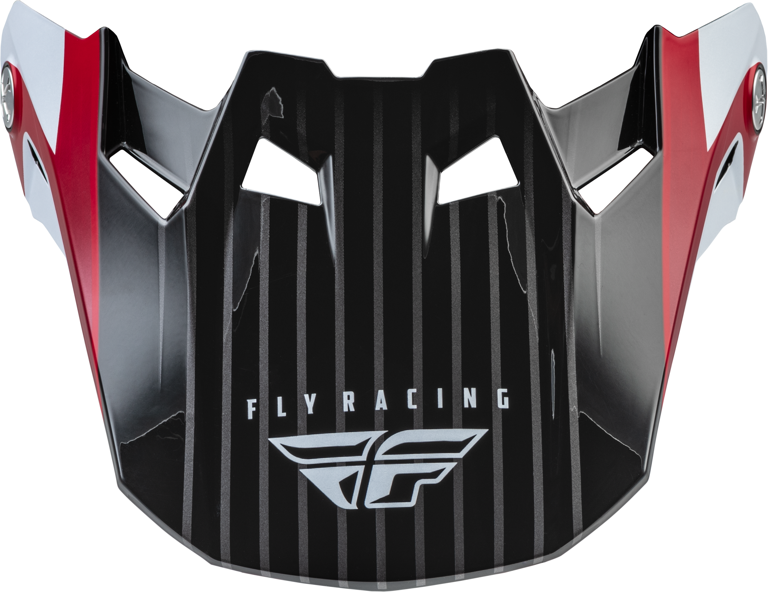 FORMULA CARBON PRIME VISOR RED/WHITE/RED CARBON YL/SM
