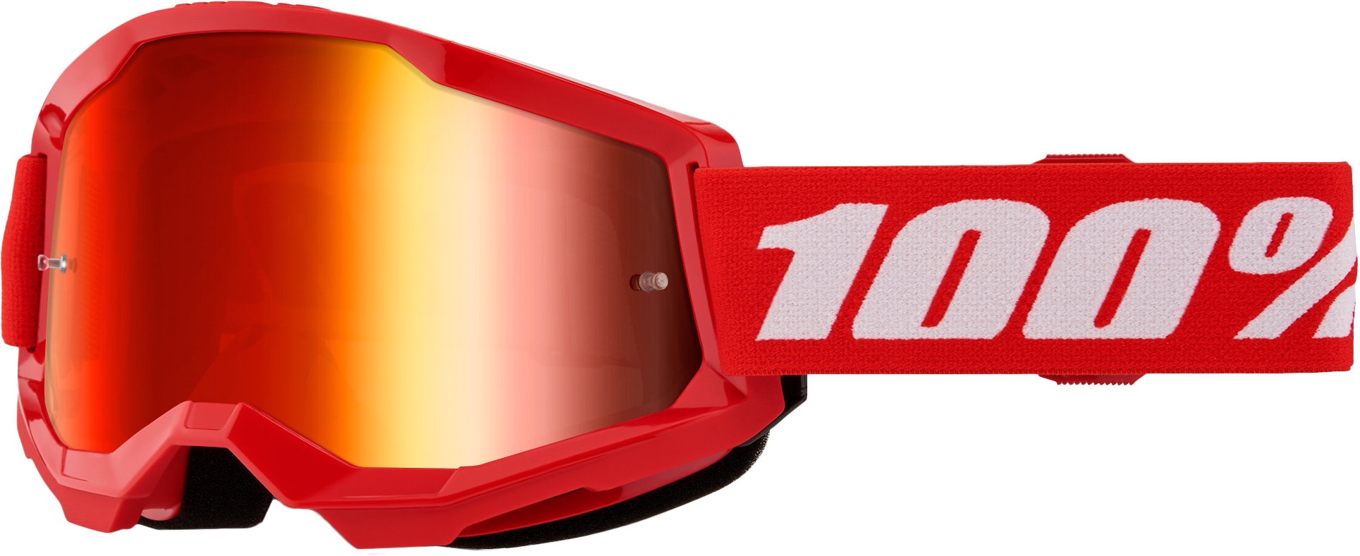 STRATA 2 JUNIOR GOGGLE RED MIRROR RED LENS