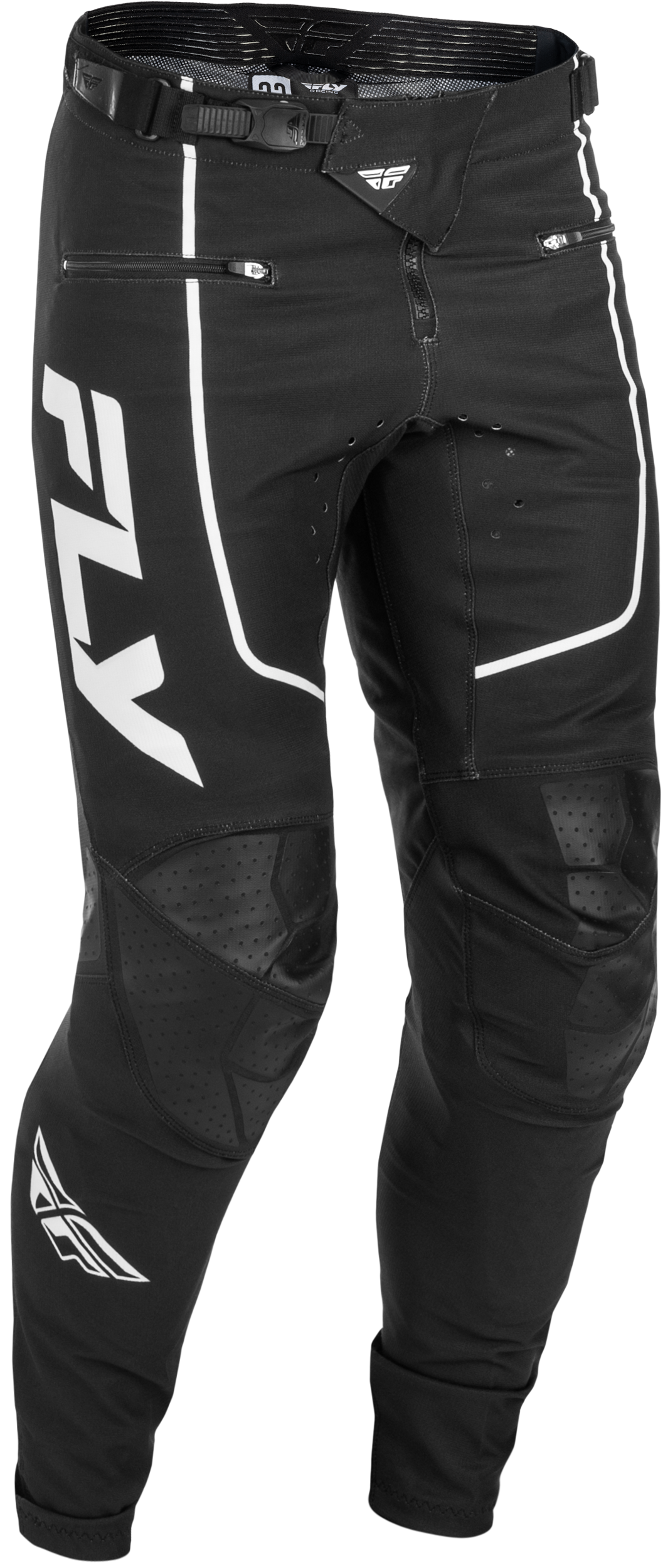RAYCE BICYCLE PANTS BLACK/WHITE SZ 40