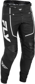 YOUTH RAYCE BICYCLE PANTS BLACK/WHITE SZ 26