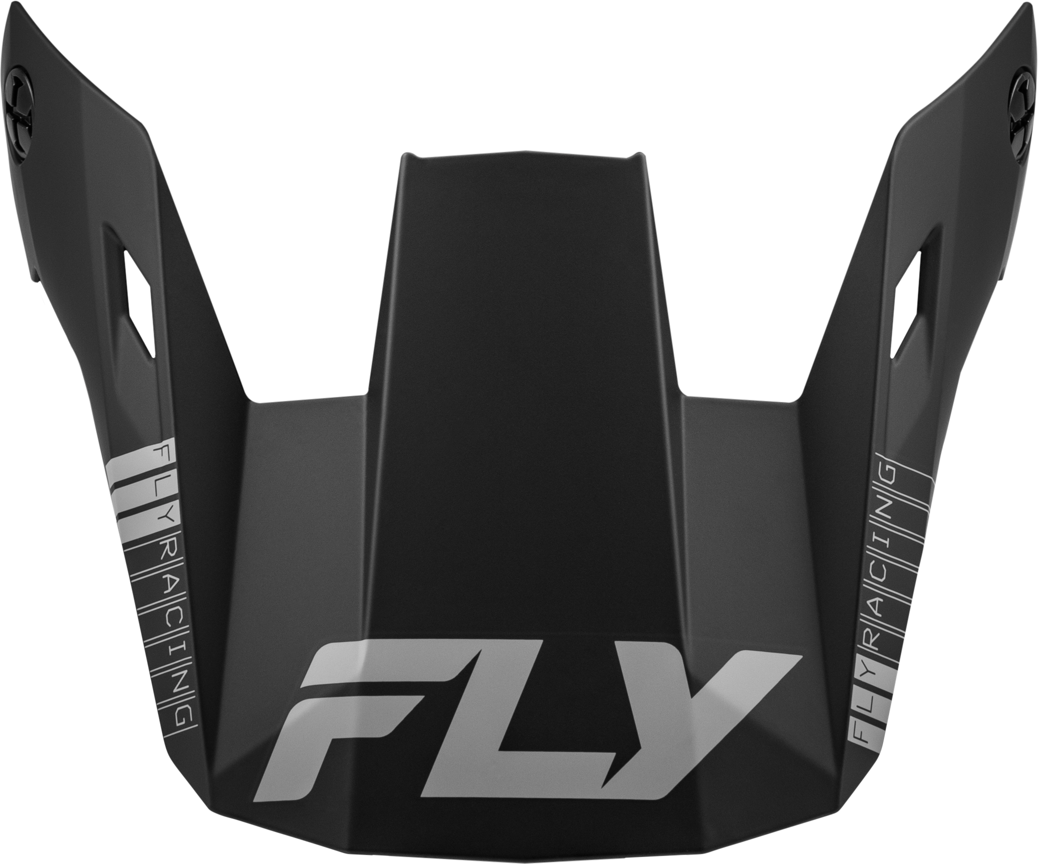 YOUTH RAYCE HELMET VISOR MATTE BLACK YS-YL