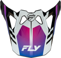 FORMULA CP KRYPTON VISOR WHITE/BLACK/PURPLE YS-S