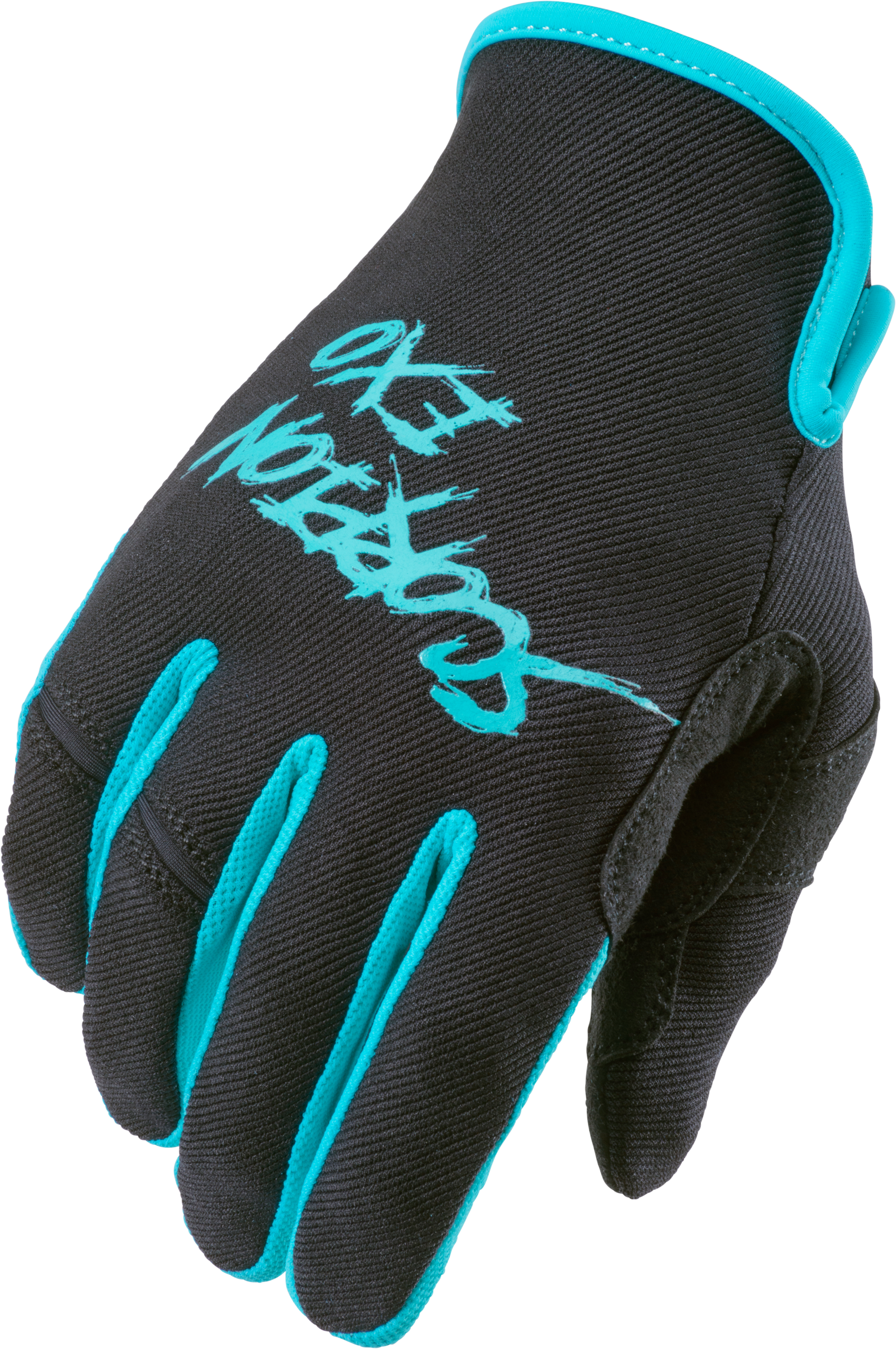 AIR-STRETCH GLOVES GRIND BLACK/TEAL 3X
