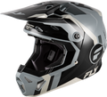 YOUTH FORMULA CP SEAL HELMET BLACK/GREY/LIGHT GREY YL