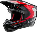 HONDA S-M5 HELMET BLACK/RED GLOSSY XS