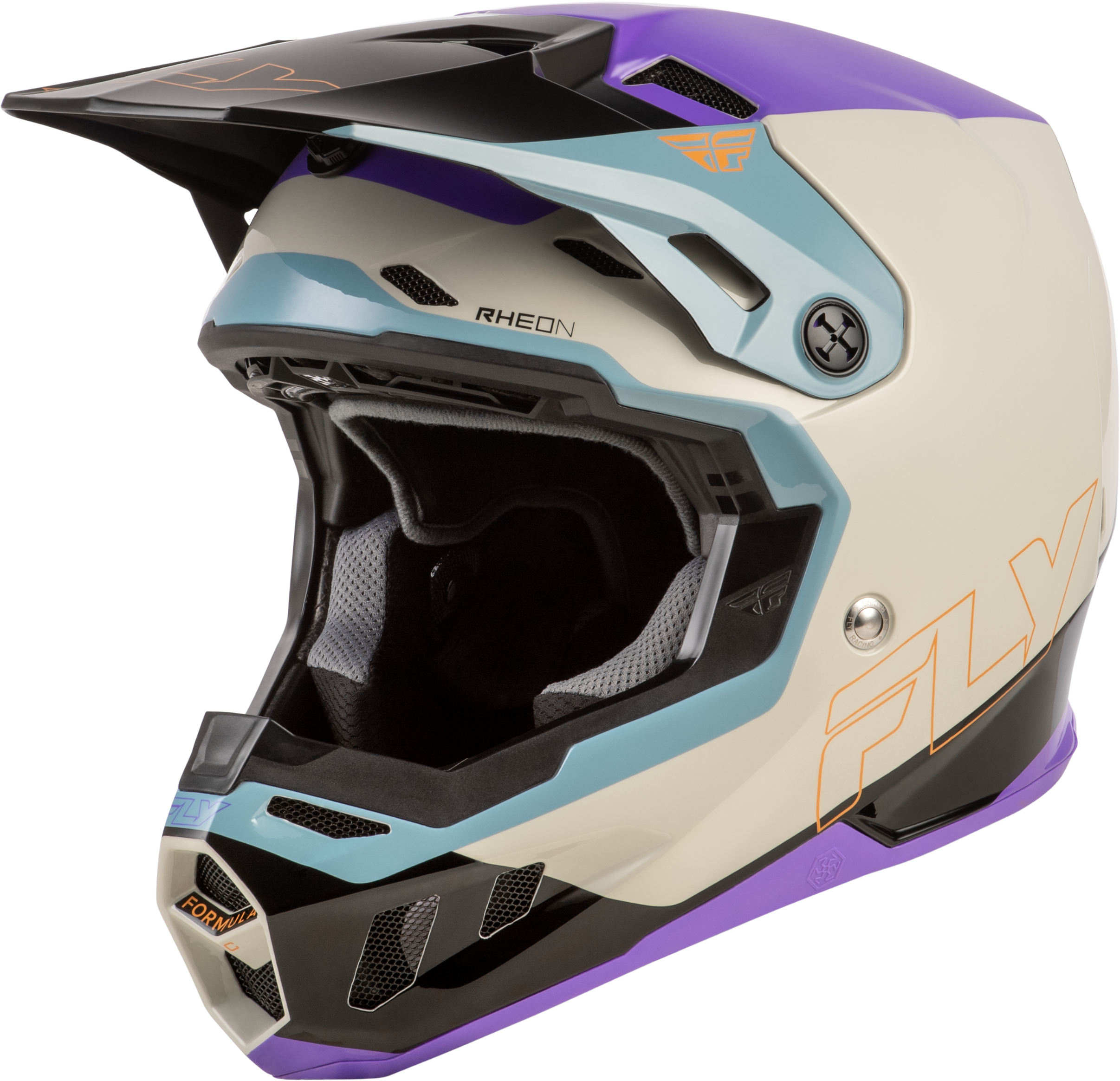 YOUTH FORMULA CC GLIDE HELMET PURPLE/STONE/BLACK YL