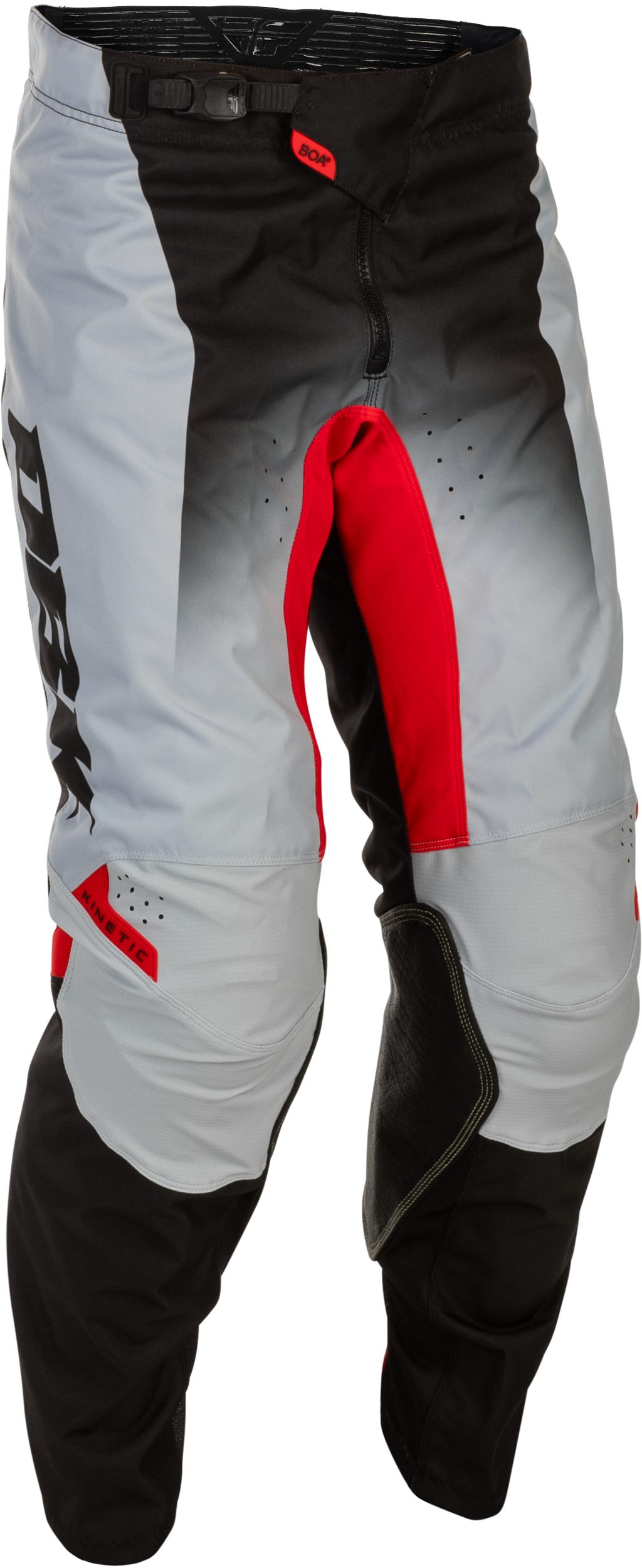 KINETIC DBK PANTS GREY/BLACK/RED SZ 42