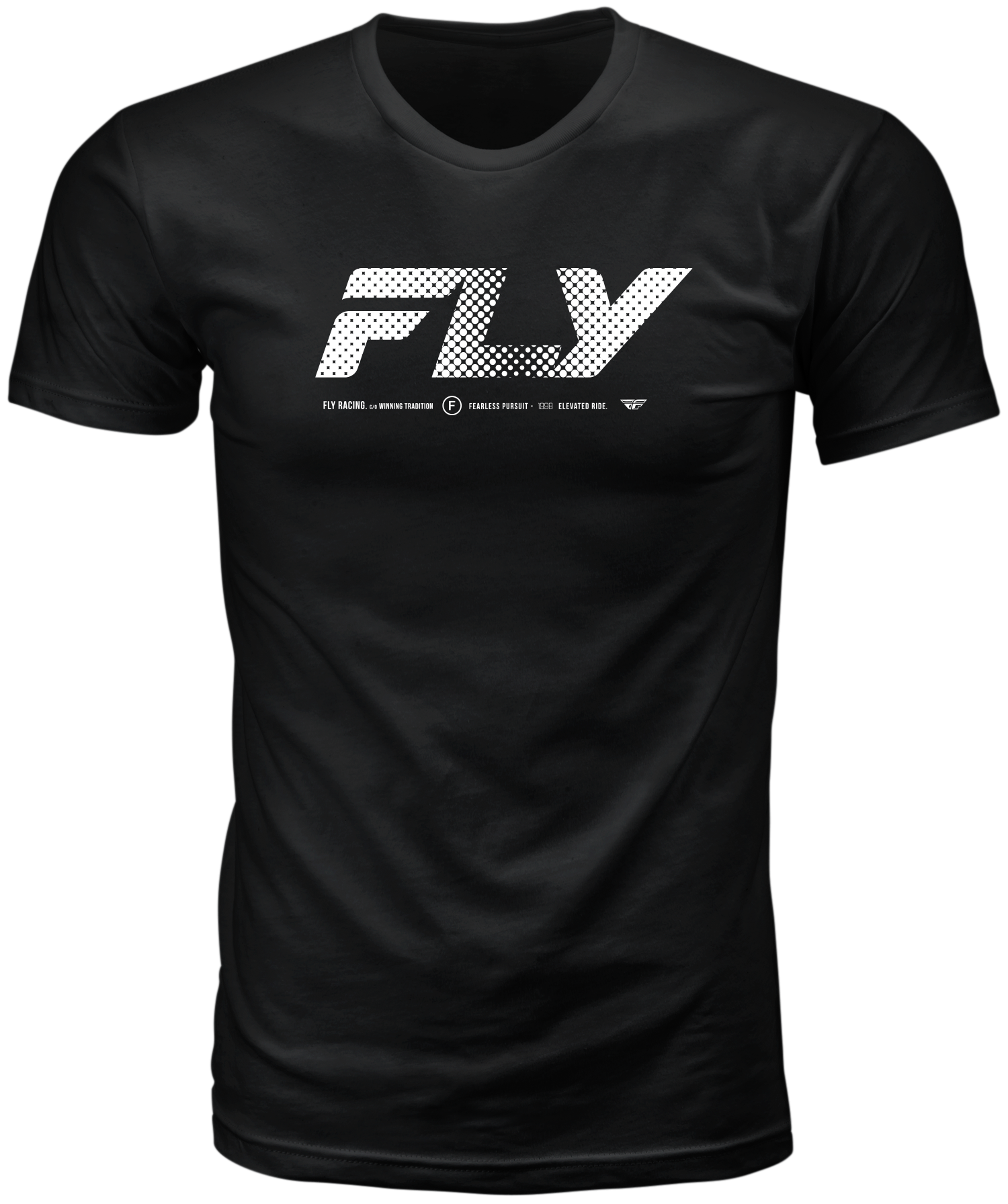 FLY WORLDWIDE TEE BLACK 2X