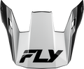 YTH RAYCE REPEAT HELMET VISOR BLACK/WHITE YS-YL