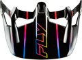 WERX-R CARBON FLOW VISOR BLACK/MULTI