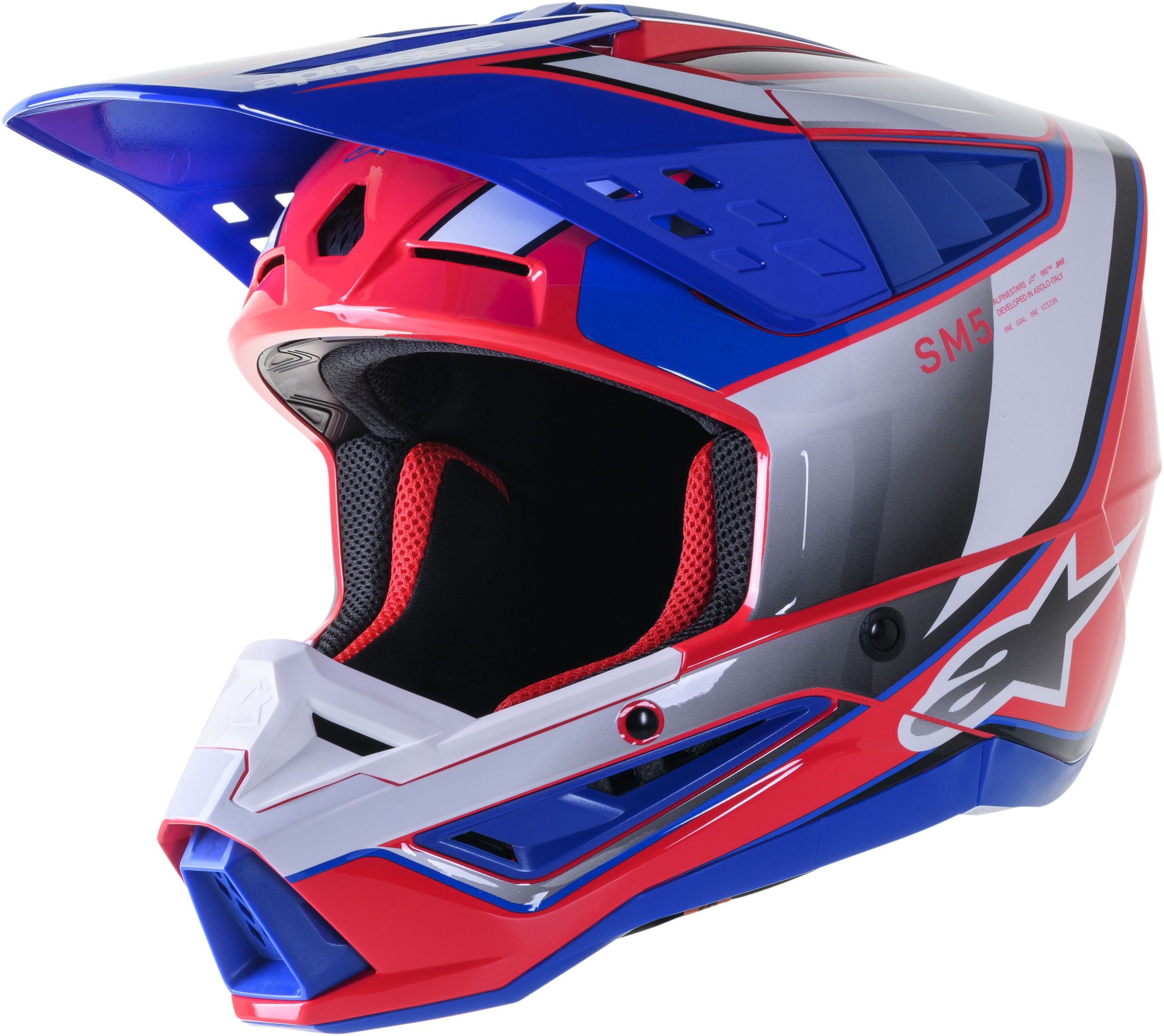 S-M5 SAIL HELMET WHT/DIVA PNK/ENAMEL BLU G XS