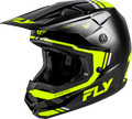 KINETIC VERDICT HELMET BLACK/HI-VIS/GREY XS