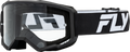 YOUTH FOCUS GOGGLE BLACK/WHITE W/ CLEAR LENS