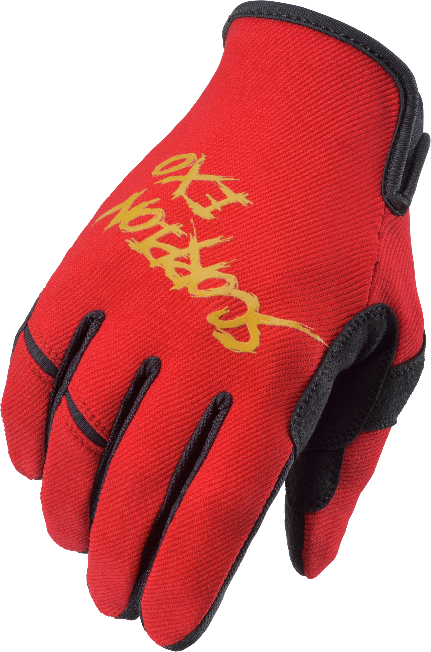 AIR-STRETCH GLOVES GRIND RED/GOLD 3X