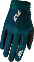 F-16 GLOVES TEAL/WHITE XS