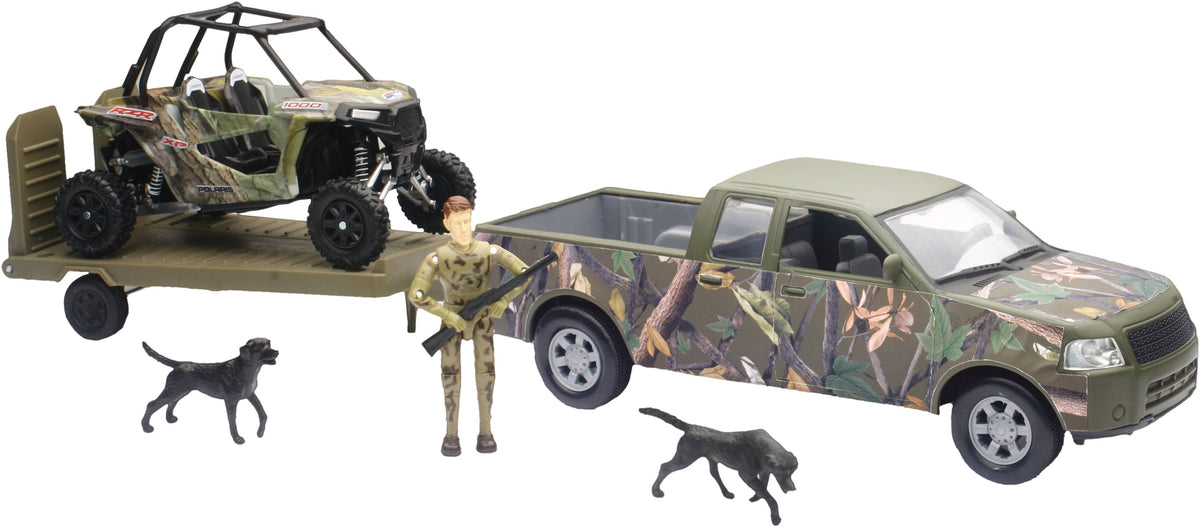 Truck w/Sport Vehicle Replica