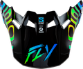 FORMULA S CARBON ZEN VISOR BLACK CARBON/BLUE/YELLOW YL/SM