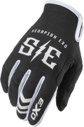 AIR-STRETCH GLOVES CHARGE BLACK/WHITE 3X
