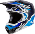 YTH FORMULA S CARBON BYTE HLMT BLUE CARBON/BLUE/WHITE YL