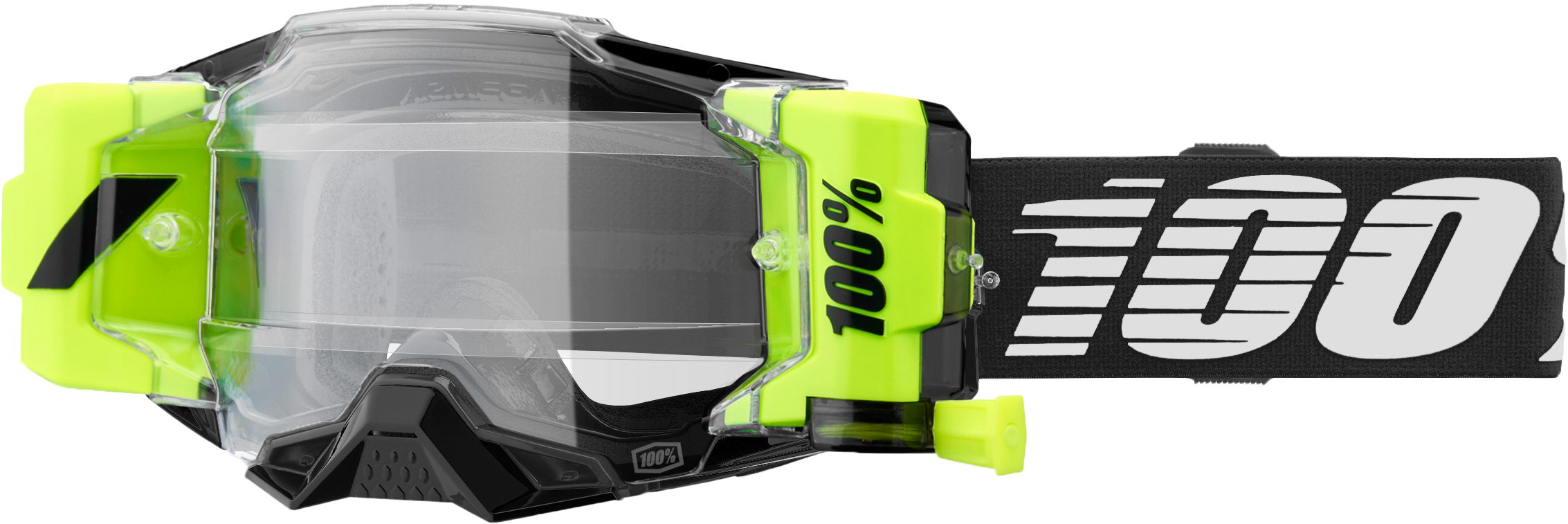 ARMEGA FORECAST GOGGLE BLACK CLEAR LENS