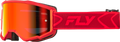 YOUTH ZONE GOGGLE RED/CRIMSON W/ RED MIRROR/SMOKE LENS