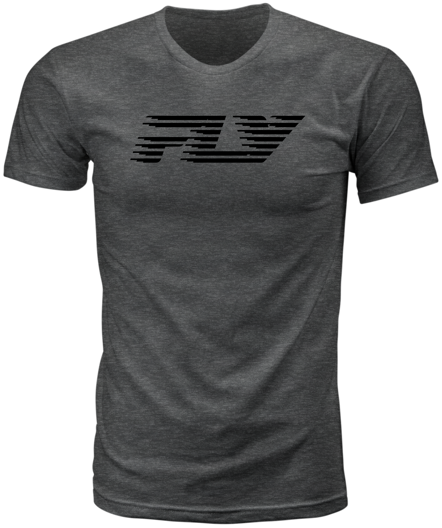 FLY FAST TEE GREY 2X