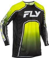 RAYCE BICYCLE JERSEY LIME/BLACK/WHITE 2X