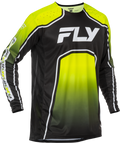 RAYCE BICYCLE JERSEY LIME/BLACK/WHITE 2X