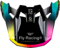 FORMULA S CARBON LEGACY VISOR BLACK/ELEC BLUE/FUSCHIA YL/SM