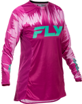 WOMEN'S LITE JERSEY PINK/TURQUOISE 2X