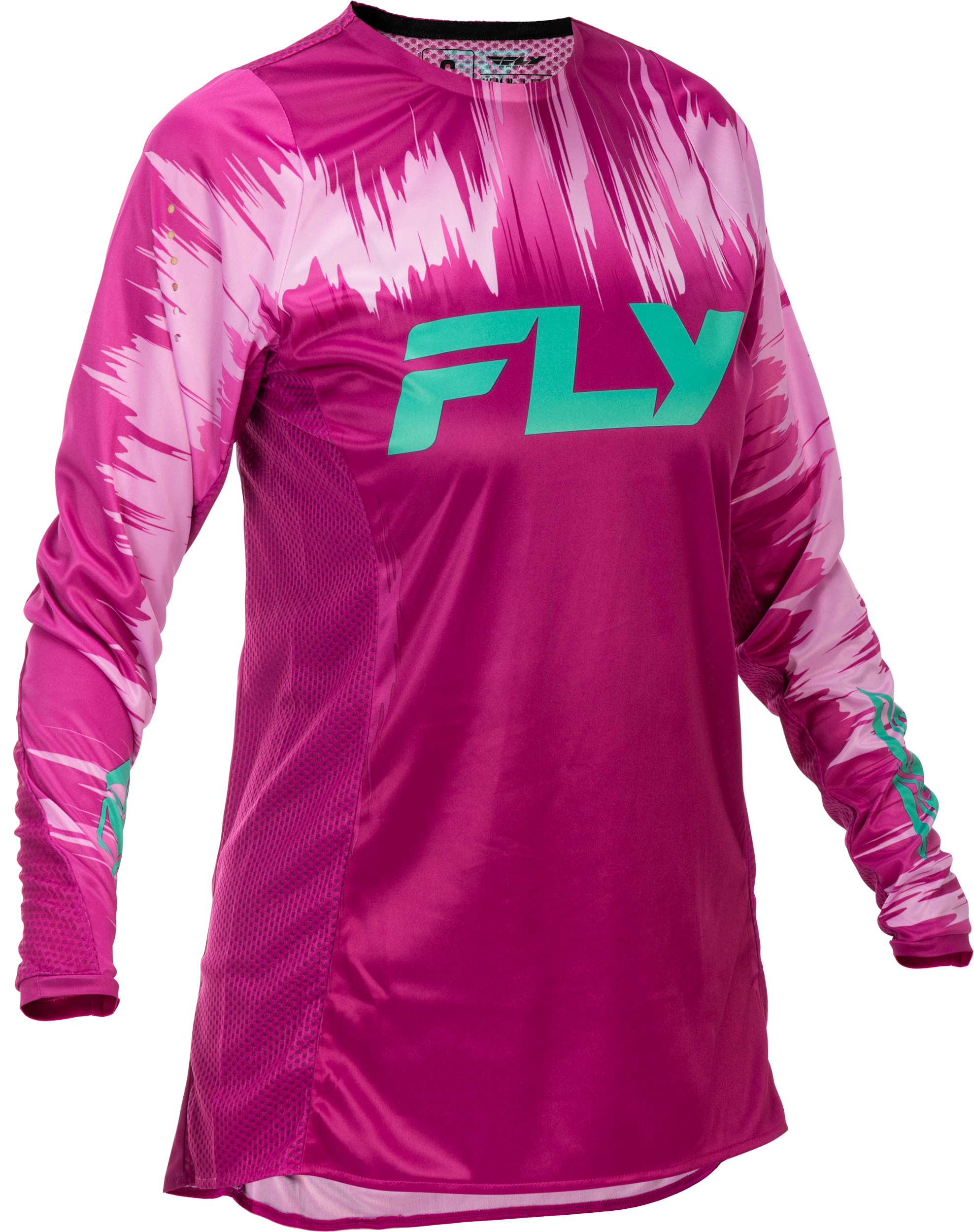 WOMEN'S LITE JERSEY PINK/TURQUOISE 2X