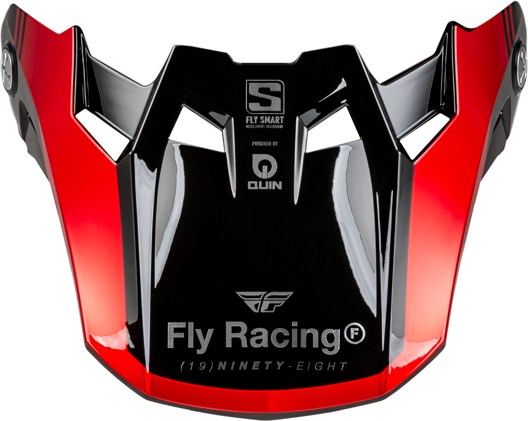 FORMULA S CARBON LEGACY VISOR RED CARBON/BLACK YL/SM