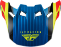 FORMULA CARBON PRIME VISOR HI-VIS/BLUE/RED YL/SM