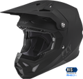 YOUTH FORMULA CP SOLID HELMET MATTE BLACK YL