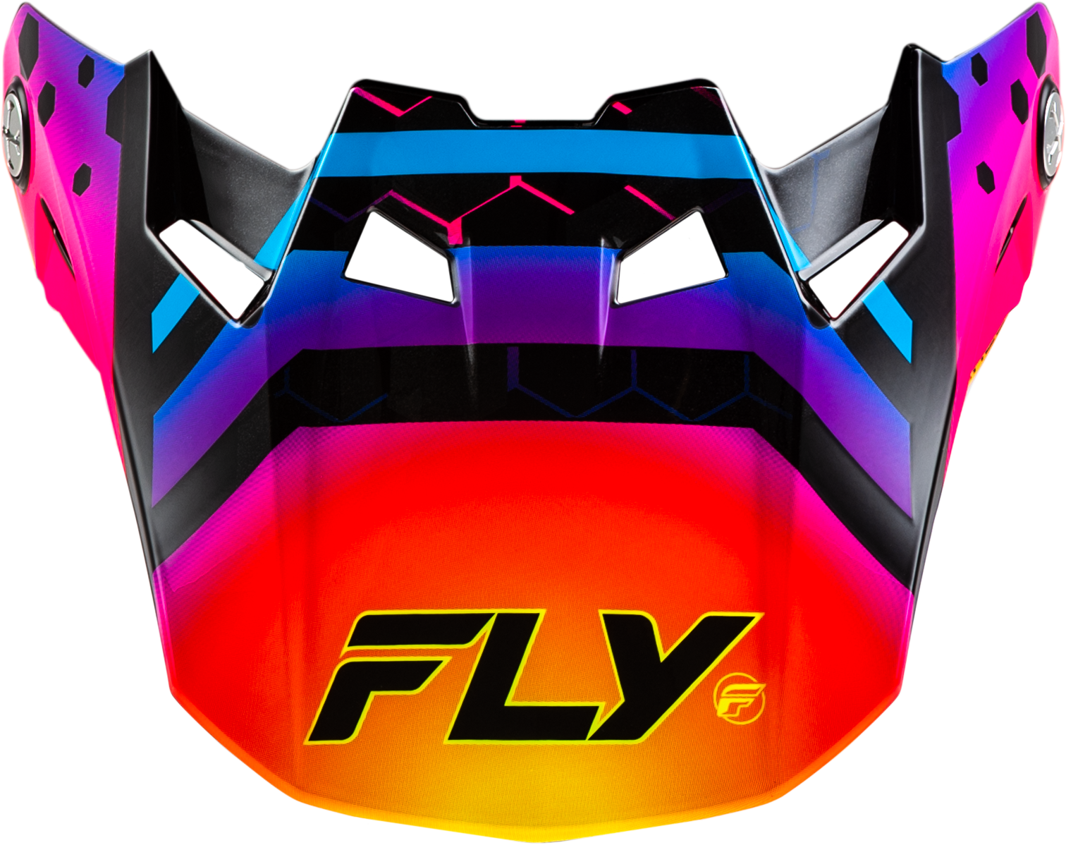 FORMULA CC TEKTONIC VISOR BLACK/SUNSET YL/SM