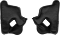 WERX-R HELMET CHEEK PADS BLACK MD 30MM