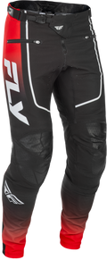 YOUTH RAYCE BICYCLE PANTS RED/BLACK/WHITE SZ 26