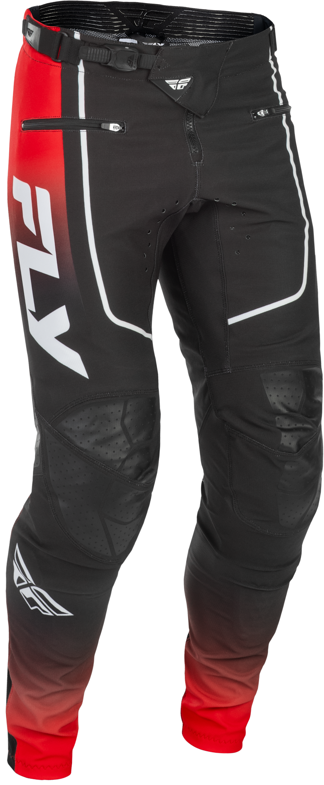 YOUTH RAYCE BICYCLE PANTS RED/BLACK/WHITE SZ 26