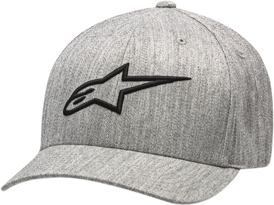 AGELESS CURVE HAT BLACK/RED SM/MD