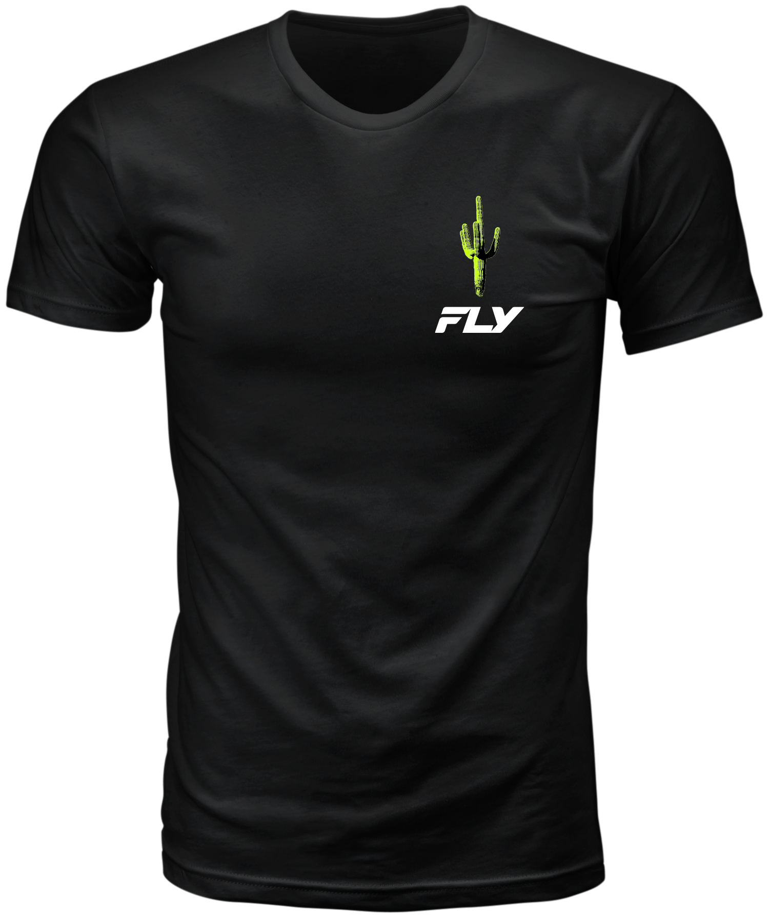 FLY DESERT TEE BLACK 2X
